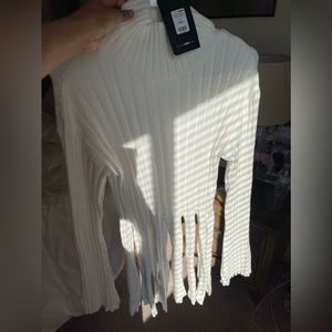 Fashion Nova fringe sweater